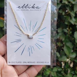 Ettika Keepsake Kyocera Opal 8kt Gold 